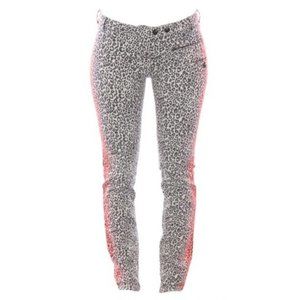 Leopard Print Skinny Jeans, By Maison Scotch